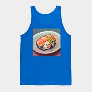 Kawaii Anime Sushi Tank Top